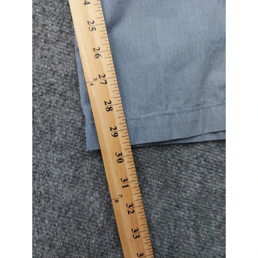 Banana Republic Kentfield Pants Mens 36x30 Blue Cotton‎ Chino Flat Front Preppy